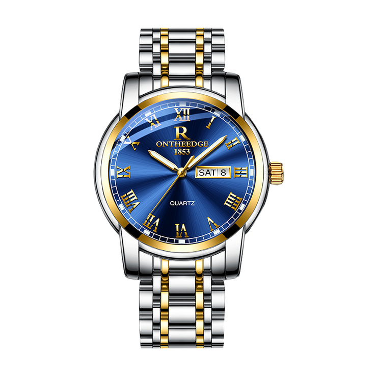 Neptune Watch - Give your sense of style an upgrade today with Neptune Watch. Featuring a 3ATM water-resistant that is suitable for everyday wear and all occasions. LUXURY BUSINESS DESIGN Features a 42mm blue satin dial with classic Roman numeral indices, this luxury watch is perfect for every formal setting.